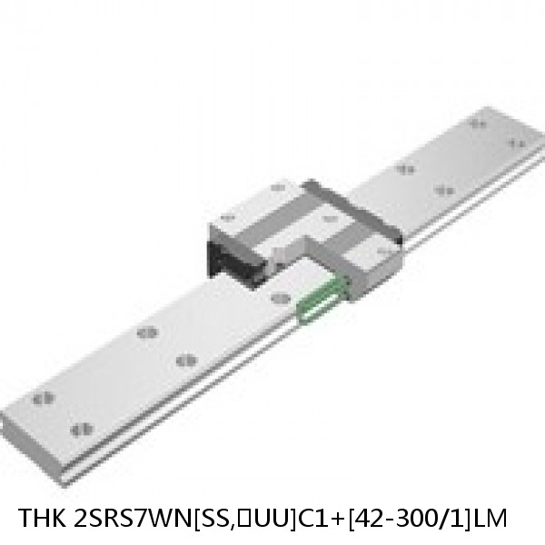 2SRS7WN[SS,​UU]C1+[42-300/1]LM THK Miniature Linear Guide Caged Ball SRS Series