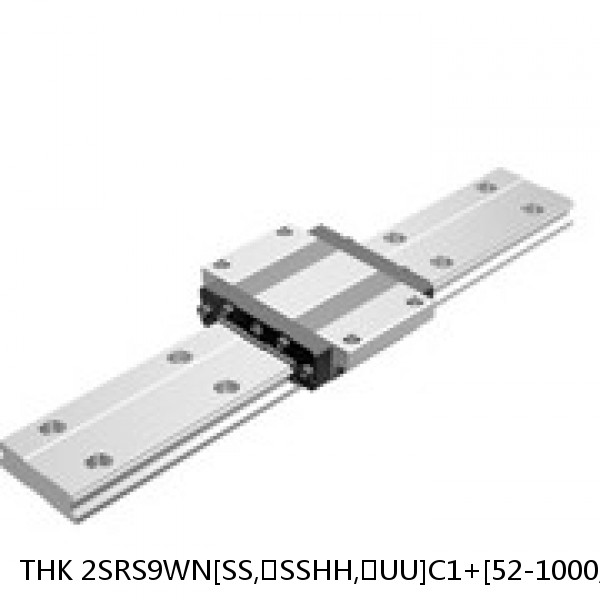 2SRS9WN[SS,​SSHH,​UU]C1+[52-1000/1]L[H,​P]M THK Miniature Linear Guide Caged Ball SRS Series