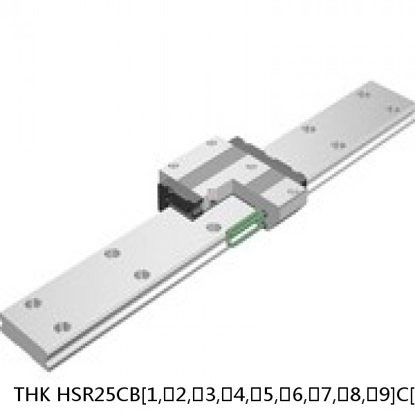 HSR25CB[1,​2,​3,​4,​5,​6,​7,​8,​9]C[0,​1]M+[97-2020/1]LM THK Standard Linear Guide Accuracy and Preload Selectable HSR Series