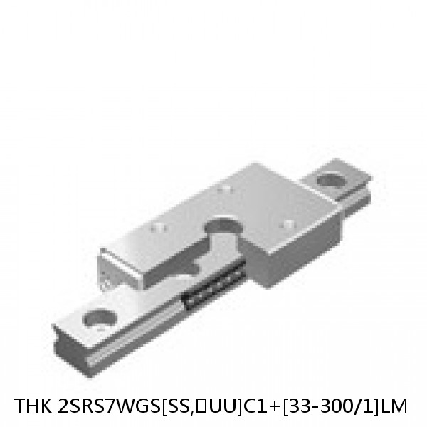 2SRS7WGS[SS,​UU]C1+[33-300/1]LM THK Miniature Linear Guide Full Ball SRS-G Accuracy and Preload Selectable