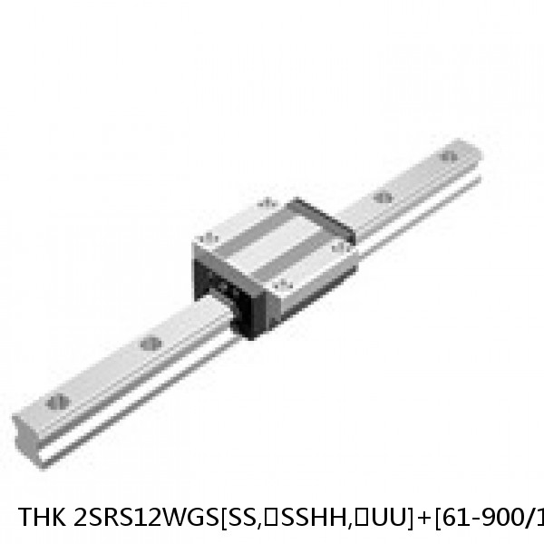 2SRS12WGS[SS,​SSHH,​UU]+[61-900/1]LM THK Miniature Linear Guide Full Ball SRS-G Accuracy and Preload Selectable