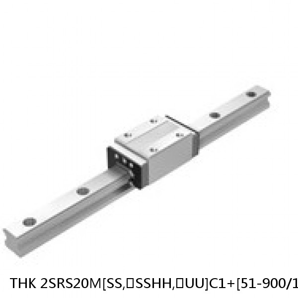 2SRS20M[SS,​SSHH,​UU]C1+[51-900/1]LM THK Miniature Linear Guide Caged Ball SRS Series