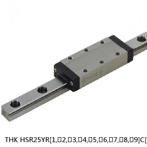HSR25YR[1,​2,​3,​4,​5,​6,​7,​8,​9]C[0,​1]+[97-3000/1]L[H,​P,​SP,​UP] THK Standard Linear Guide Accuracy and Preload Selectable HSR Series