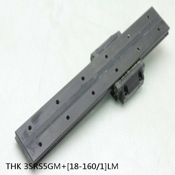 3SRS5GM+[18-160/1]LM THK Miniature Linear Guide Full Ball SRS-G Accuracy and Preload Selectable