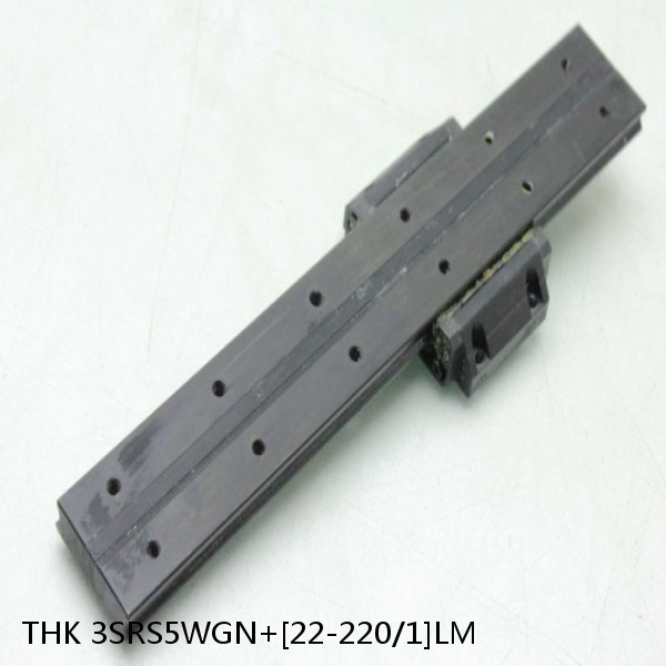 3SRS5WGN+[22-220/1]LM THK Miniature Linear Guide Full Ball SRS-G Accuracy and Preload Selectable
