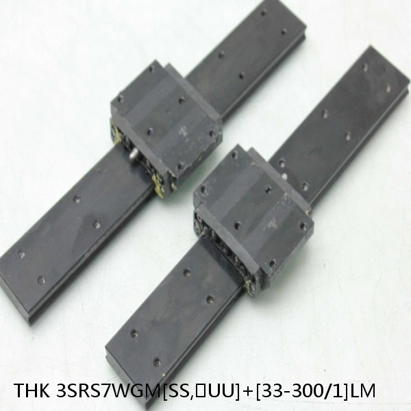 3SRS7WGM[SS,​UU]+[33-300/1]LM THK Miniature Linear Guide Full Ball SRS-G Accuracy and Preload Selectable