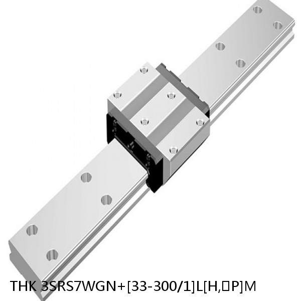 3SRS7WGN+[33-300/1]L[H,​P]M THK Miniature Linear Guide Full Ball SRS-G Accuracy and Preload Selectable