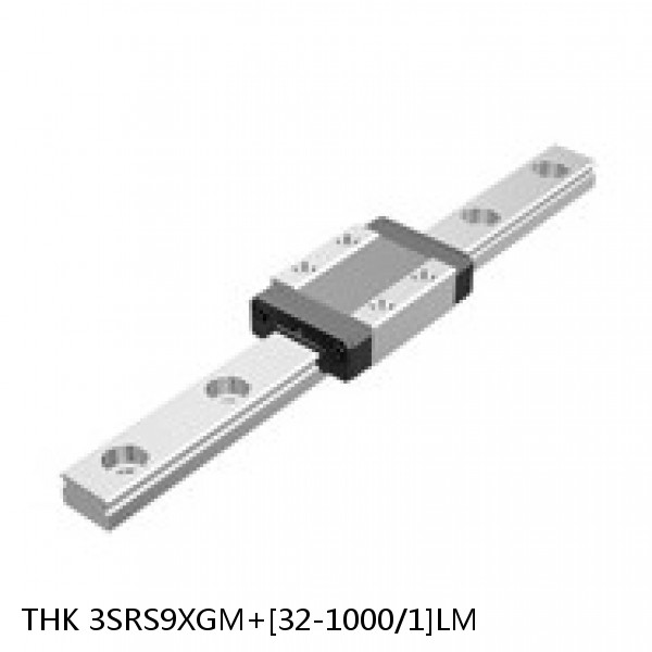 3SRS9XGM+[32-1000/1]LM THK Miniature Linear Guide Full Ball SRS-G Accuracy and Preload Selectable