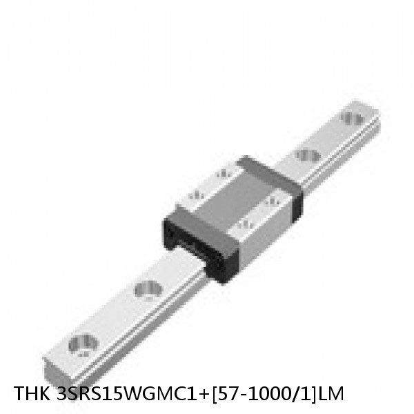 3SRS15WGMC1+[57-1000/1]LM THK Miniature Linear Guide Full Ball SRS-G Accuracy and Preload Selectable