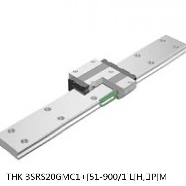 3SRS20GMC1+[51-900/1]L[H,​P]M THK Miniature Linear Guide Full Ball SRS-G Accuracy and Preload Selectable