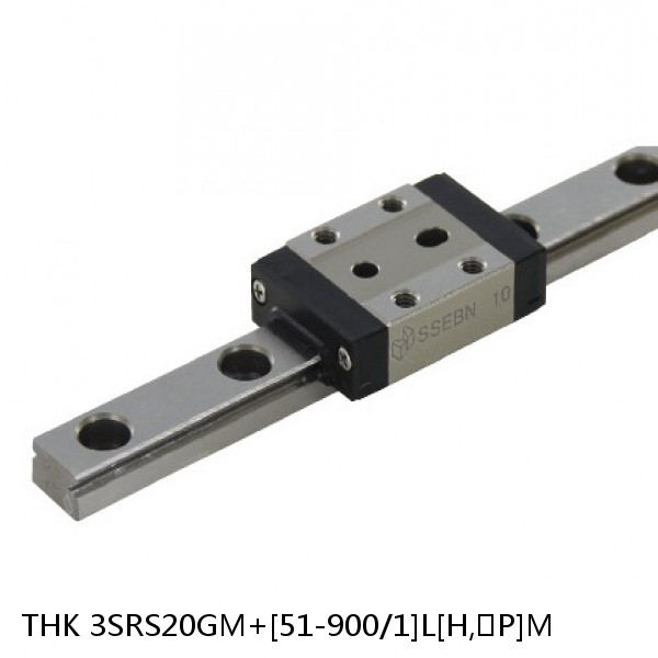 3SRS20GM+[51-900/1]L[H,​P]M THK Miniature Linear Guide Full Ball SRS-G Accuracy and Preload Selectable