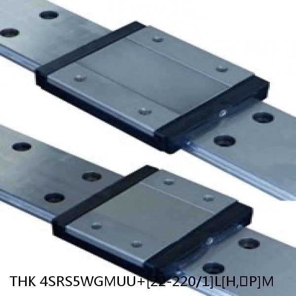 4SRS5WGMUU+[22-220/1]L[H,​P]M THK Miniature Linear Guide Full Ball SRS-G Accuracy and Preload Selectable