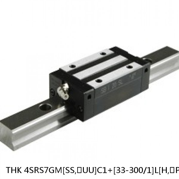 4SRS7GM[SS,​UU]C1+[33-300/1]L[H,​P]M THK Miniature Linear Guide Full Ball SRS-G Accuracy and Preload Selectable