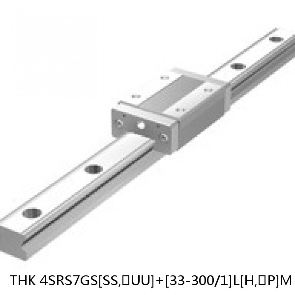 4SRS7GS[SS,​UU]+[33-300/1]L[H,​P]M THK Miniature Linear Guide Full Ball SRS-G Accuracy and Preload Selectable