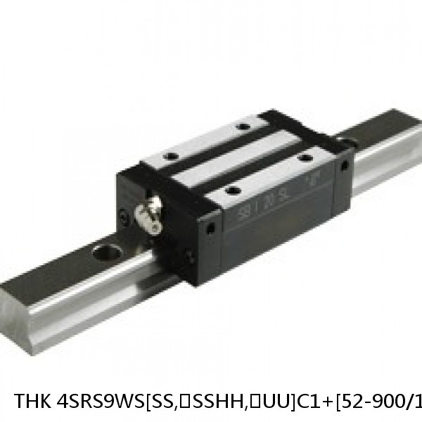 4SRS9WS[SS,​SSHH,​UU]C1+[52-900/1]LM THK Miniature Linear Guide Caged Ball SRS Series
