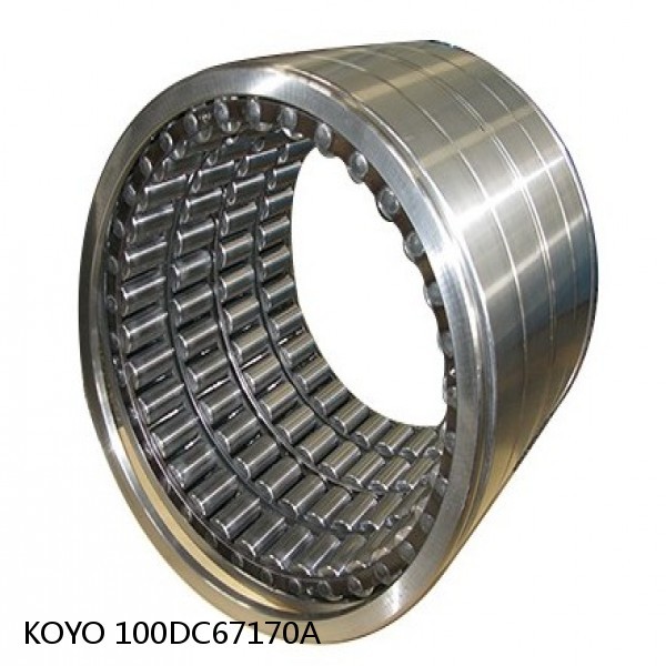 100DC67170A KOYO Double-row cylindrical roller bearings #1 small image