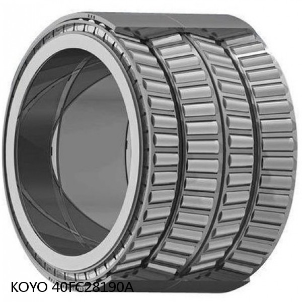 40FC28190A KOYO Four-row cylindrical roller bearings #1 small image