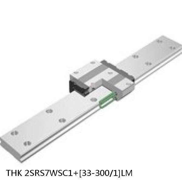 2SRS7WSC1+[33-300/1]LM THK Miniature Linear Guide Caged Ball SRS Series #1 small image