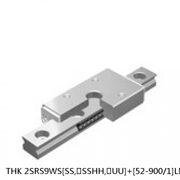 2SRS9WS[SS,​SSHH,​UU]+[52-900/1]LM THK Miniature Linear Guide Caged Ball SRS Series #1 small image