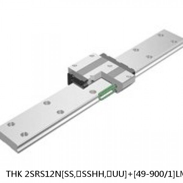 2SRS12N[SS,​SSHH,​UU]+[49-900/1]LM THK Miniature Linear Guide Caged Ball SRS Series #1 small image