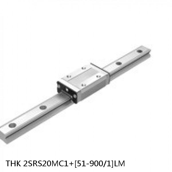 2SRS20MC1+[51-900/1]LM THK Miniature Linear Guide Caged Ball SRS Series #1 small image