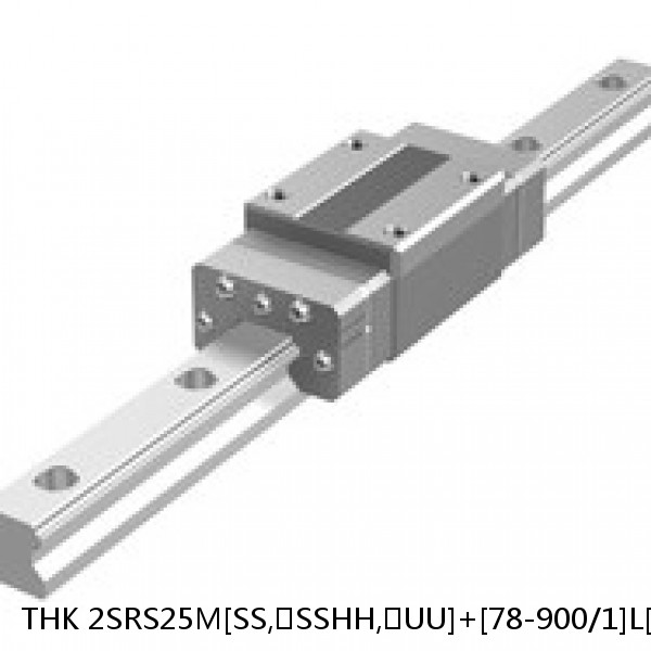 2SRS25M[SS,​SSHH,​UU]+[78-900/1]L[H,​P]M THK Miniature Linear Guide Caged Ball SRS Series #1 small image