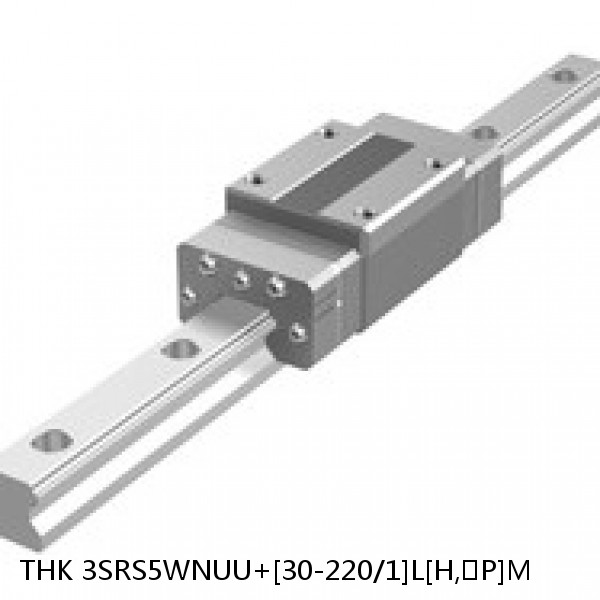 3SRS5WNUU+[30-220/1]L[H,​P]M THK Miniature Linear Guide Caged Ball SRS Series
