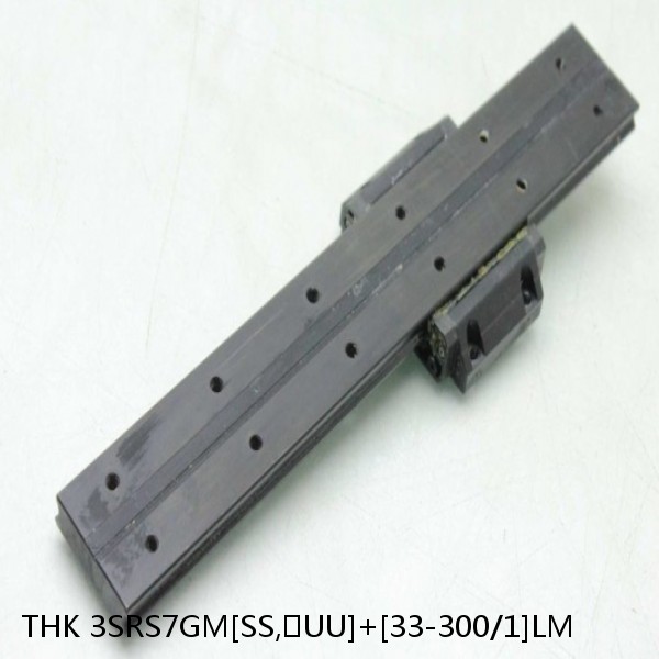 3SRS7GM[SS,​UU]+[33-300/1]LM THK Miniature Linear Guide Full Ball SRS-G Accuracy and Preload Selectable
