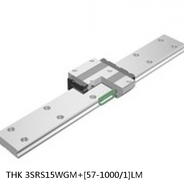3SRS15WGM+[57-1000/1]LM THK Miniature Linear Guide Full Ball SRS-G Accuracy and Preload Selectable #1 small image