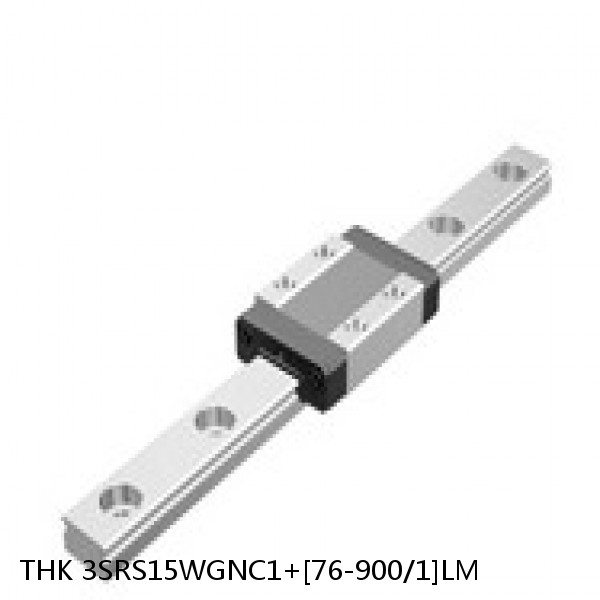 3SRS15WGNC1+[76-900/1]LM THK Miniature Linear Guide Full Ball SRS-G Accuracy and Preload Selectable