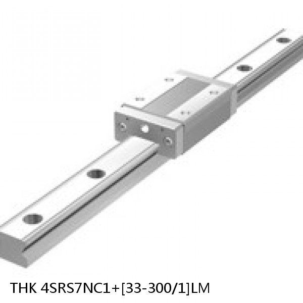 4SRS7NC1+[33-300/1]LM THK Miniature Linear Guide Caged Ball SRS Series
