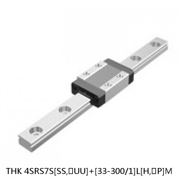 4SRS7S[SS,​UU]+[33-300/1]L[H,​P]M THK Miniature Linear Guide Caged Ball SRS Series