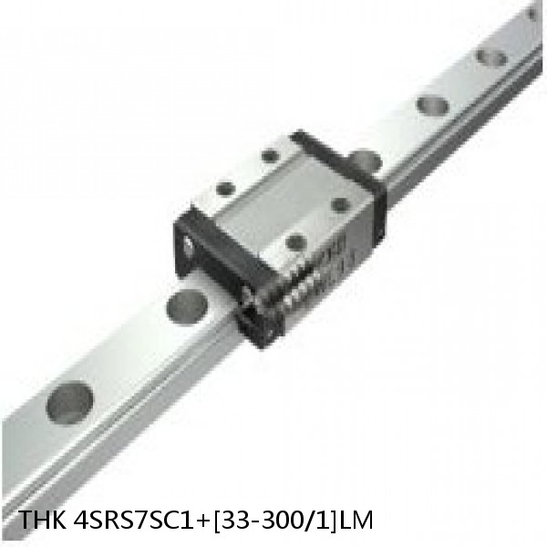 4SRS7SC1+[33-300/1]LM THK Miniature Linear Guide Caged Ball SRS Series