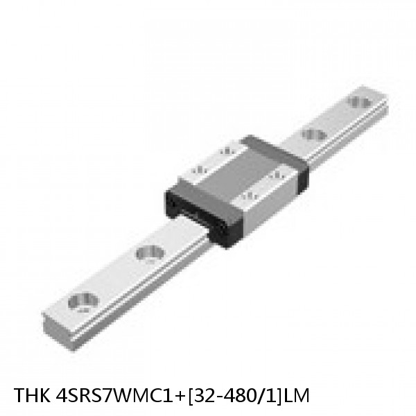 4SRS7WMC1+[32-480/1]LM THK Miniature Linear Guide Caged Ball SRS Series #1 small image