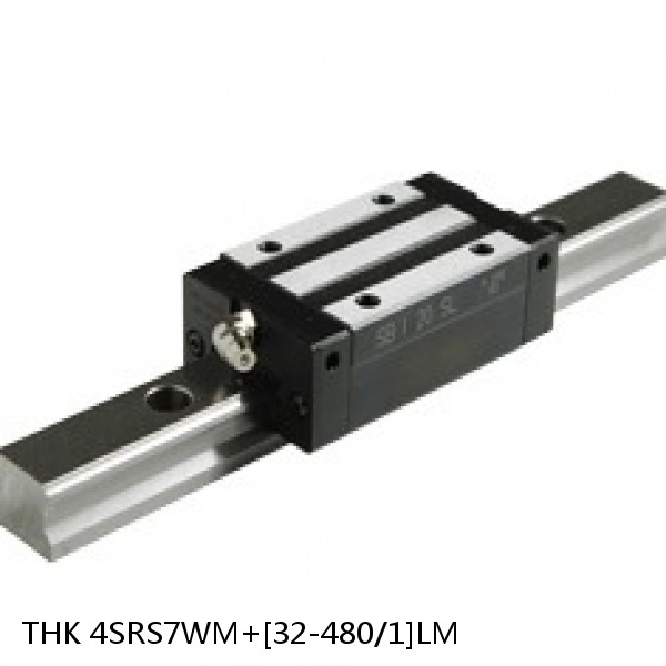 4SRS7WM+[32-480/1]LM THK Miniature Linear Guide Caged Ball SRS Series #1 small image