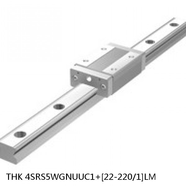 4SRS5WGNUUC1+[22-220/1]LM THK Miniature Linear Guide Full Ball SRS-G Accuracy and Preload Selectable #1 small image