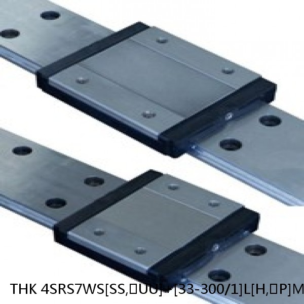 4SRS7WS[SS,​UU]+[33-300/1]L[H,​P]M THK Miniature Linear Guide Caged Ball SRS Series