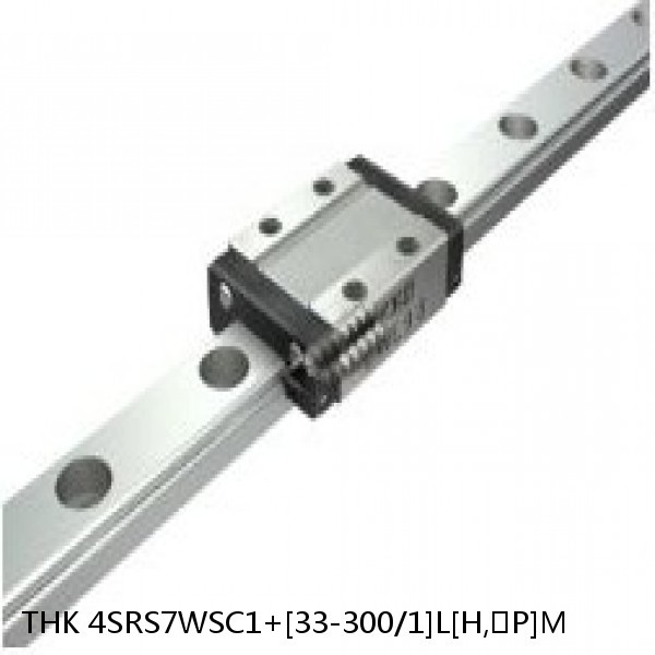4SRS7WSC1+[33-300/1]L[H,​P]M THK Miniature Linear Guide Caged Ball SRS Series
