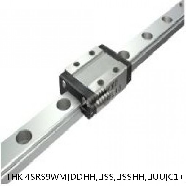 4SRS9WM[DDHH,​SS,​SSHH,​UU]C1+[40-1000/1]L[H,​P]M THK Miniature Linear Guide Caged Ball SRS Series