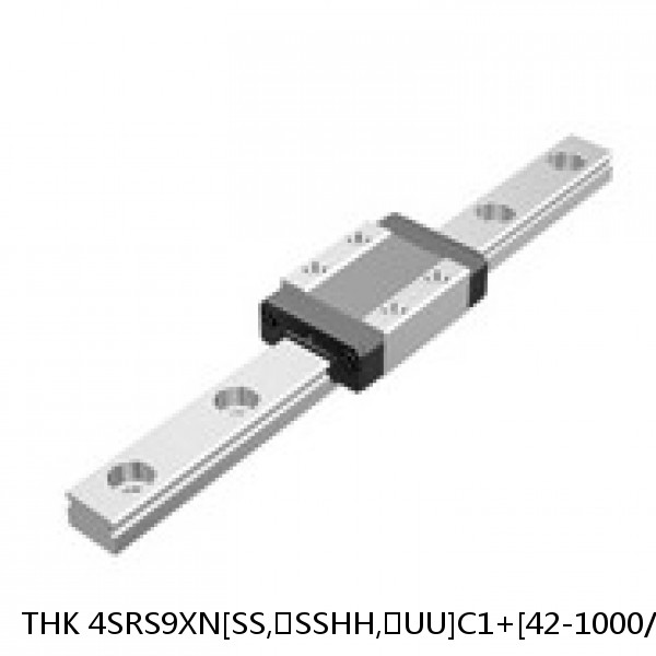 4SRS9XN[SS,​SSHH,​UU]C1+[42-1000/1]LM THK Miniature Linear Guide Caged Ball SRS Series #1 small image