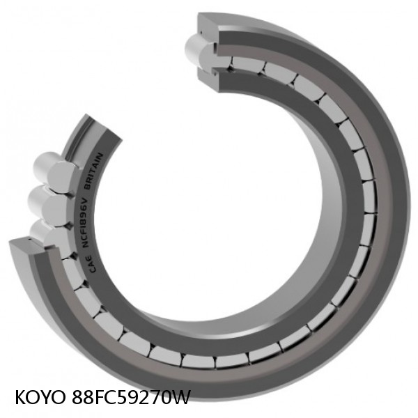 88FC59270W KOYO Four-row cylindrical roller bearings #1 image