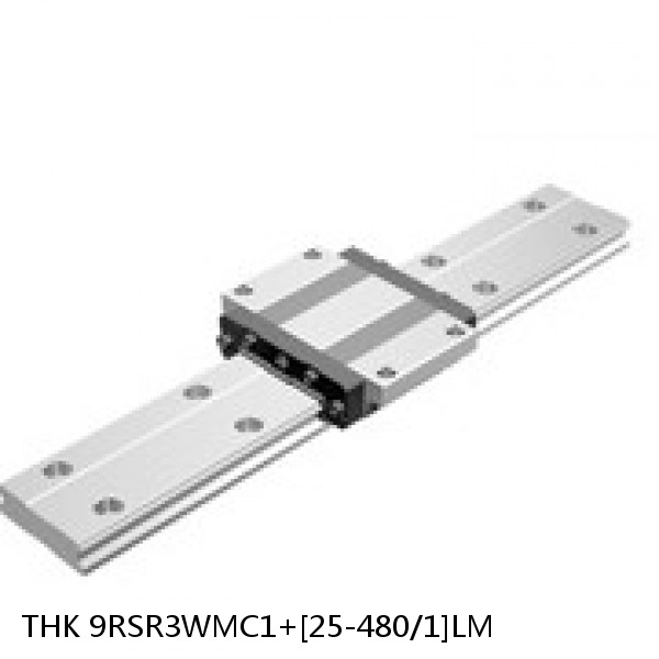 9RSR3WMC1+[25-480/1]LM THK Miniature Linear Guide Full Ball RSR Series #1 image