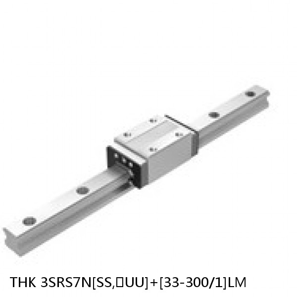 3SRS7N[SS,​UU]+[33-300/1]LM THK Miniature Linear Guide Caged Ball SRS Series #1 image