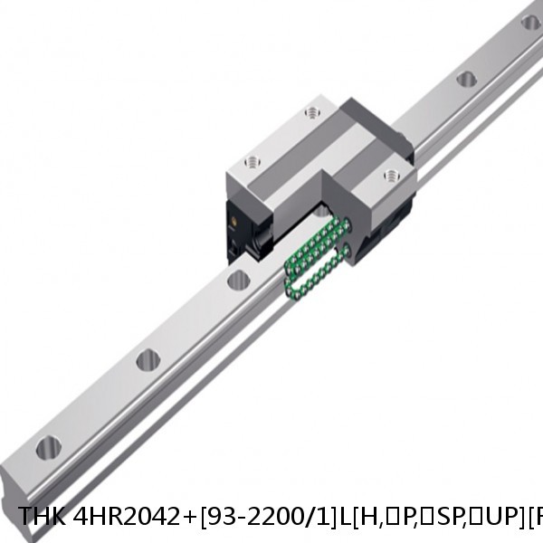 4HR2042+[93-2200/1]L[H,​P,​SP,​UP][F(AP-C),​F(AP-CF),​F(AP-HC)] THK Separated Linear Guide Side Rails Set Model HR #1 image