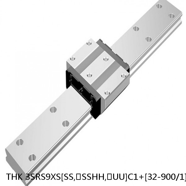 3SRS9XS[SS,​SSHH,​UU]C1+[32-900/1]L[H,​P]M THK Miniature Linear Guide Caged Ball SRS Series #1 image