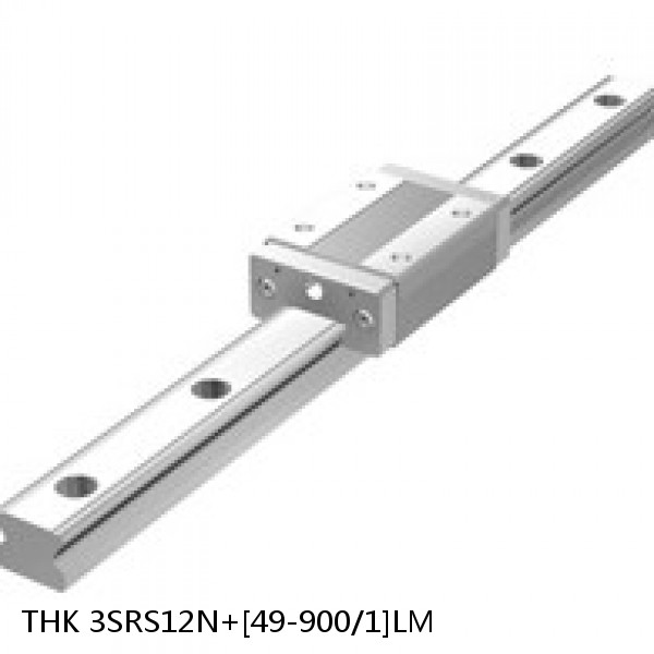 3SRS12N+[49-900/1]LM THK Miniature Linear Guide Caged Ball SRS Series #1 image