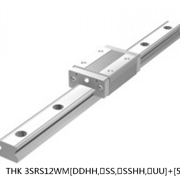 3SRS12WM[DDHH,​SS,​SSHH,​UU]+[53-1000/1]LM THK Miniature Linear Guide Caged Ball SRS Series #1 image