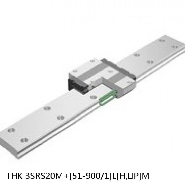 3SRS20M+[51-900/1]L[H,​P]M THK Miniature Linear Guide Caged Ball SRS Series #1 image