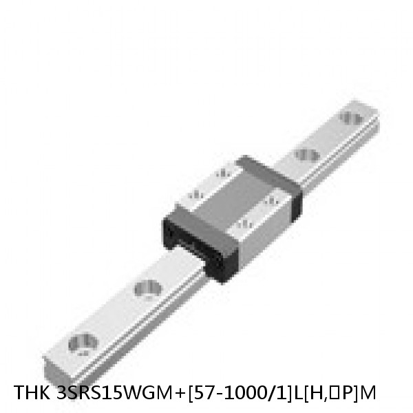 3SRS15WGM+[57-1000/1]L[H,​P]M THK Miniature Linear Guide Full Ball SRS-G Accuracy and Preload Selectable #1 image