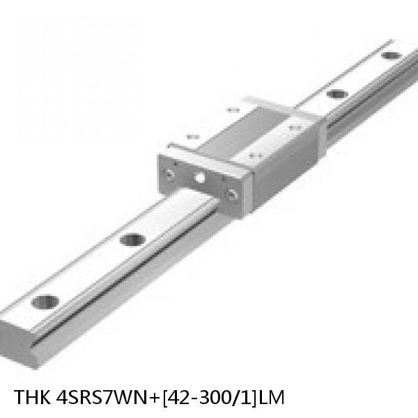 4SRS7WN+[42-300/1]LM THK Miniature Linear Guide Caged Ball SRS Series #1 image